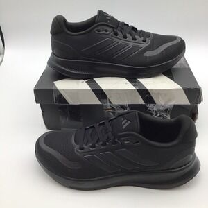 Adidas Runfalcon 5‎ Wide W Women Running Black Sneakers JH5187 Size 9 New